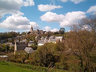 Vue de Lannion