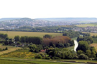 Vue de Épernay