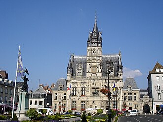 Vue de Compiègne