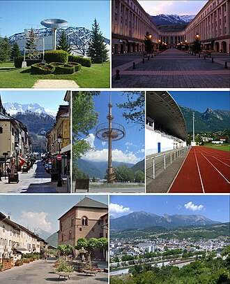 Vue d’Albertville