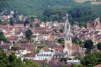 Vue de Provins