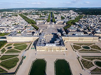 Vue de Versailles